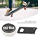 01 02 015 Universal Surfboard Wax, Anti‑Slip Surfing Board Accessory Paraffin Durable Skateboard Wax with Wax Comb for Skateboard