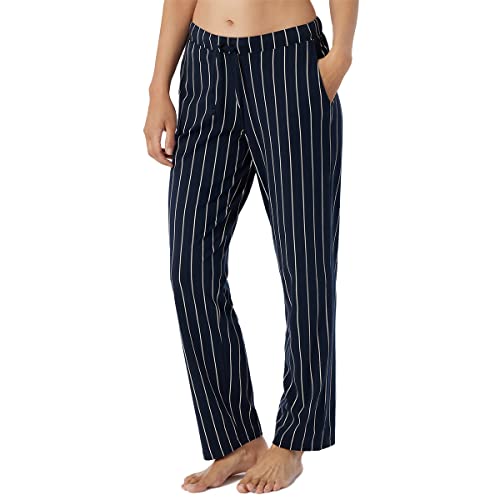 Bas de pyjama femme Schiesser long en coton doux à motifs