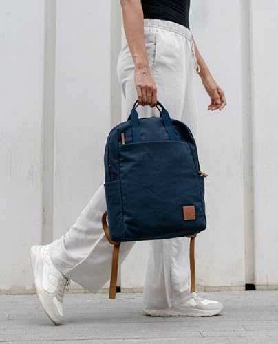Image of DailyObjects Field Daypack Casual backpack fits upto 14 inch inch laptop | Unisex Travel Backpack | Zippered Compartments with Pockets