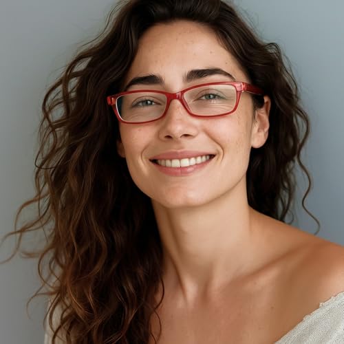 Image of Gaoye Reading Glasses for Women, 6 pack Fashion Readers for Women Men Spring Hinge Eye Glasses, Blue Light Reading Glasses