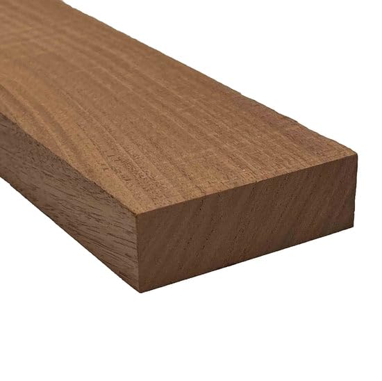 Exotic Wood Zone | Black Walnut Hardwood Electric/Bass Guitar Neck Blanks | Luthier Tonewoods | Tonewood Suppliers (36" x 4-1/2" x 1", Black Walnut)