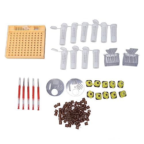 de criação de rainha de plástico Kit de enxerto para criação de abelhas rainha apicultura suprimento