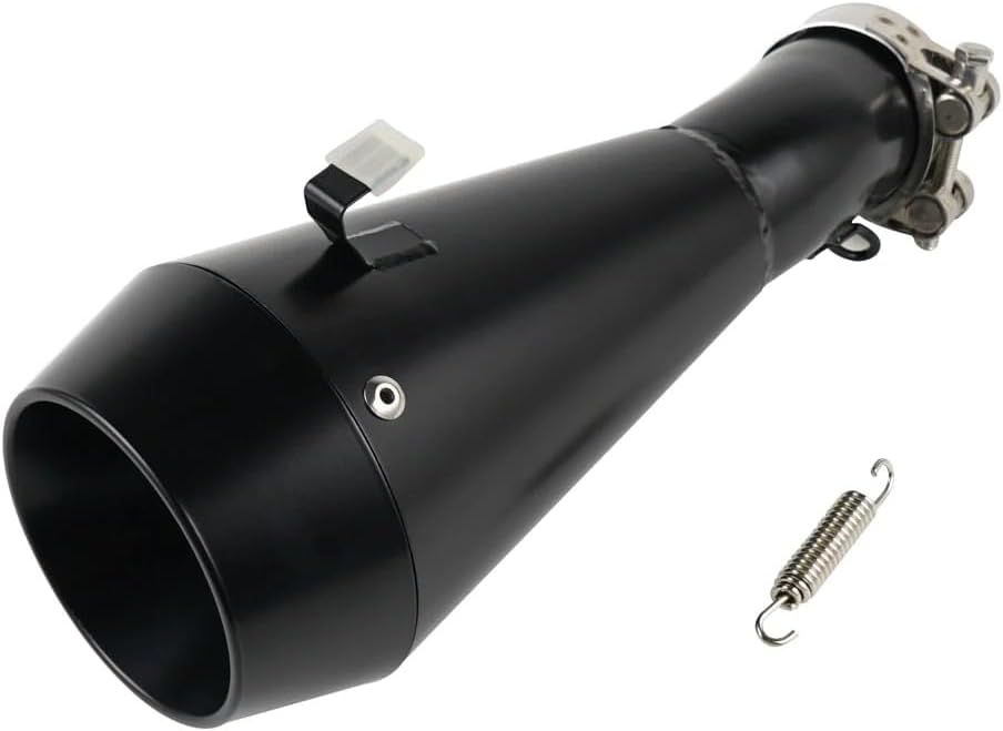 2011-2026 Suzuki GSXR 600 750 Black GP SLIP ON EXHAUST MUFFLER 11-26 NEW
