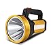 Produktbild HUANGLP LED-Außenleuchte Super helle Wasserdichte Taschenlampe Notlicht Dritter Gang, der 7000 Lumen Scheinwerfer verdunkelt Aufladbare Blendung Totale Tragbare Leuchte,Gold