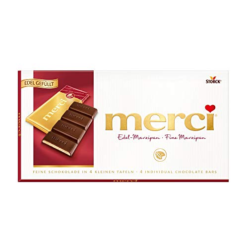 merci Tafelchocolade edel-marsepein (15 x 112 g) / 4 kleine, fijne tasjes - Image 3