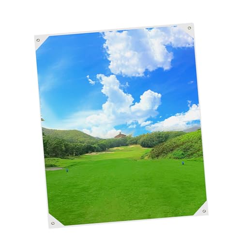 DYNWAVE Golf Target Cloth Golf Practice Net Target Cloth Replacement Swing Golf for Court Hitting Practice Golfing Yard
