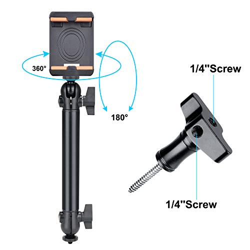 Fantaseal Universal Outdoor Phone Hunting Trail Action Camera Mount Holder Screw Tree Mounting Arm Brackets W/ 2 Ball Head Smartphone Stand Stabilizer For Iphone Samsung Gopro Blink Arlo Vlog Time Lapse Camera thumb #6