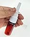 12PCS Plastic Brown Nasal Spray Bottles-Refillable Fine Mist Sprayers Cosmetic Makeup Perfume Storage Container (10ml)