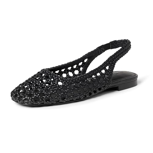 Image of The Drop Women's Palma Woven Slingback Flat