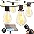 addlon 104FT(98FT+6) Solar String Lights Outdoor Waterproof with USB Port & Remote Control Solar Patio Lights for Outside Solar Powered with 34 LED Dimmable Bulbs for Porch Garden Deck Halloween