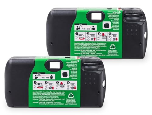 Image of Fujifilm QuickSnap Flash 400 One-Time-Use Camera - 2 Pack