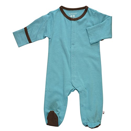 Body bébé garçon Babysoy bleu océan un cocon de douceur 0-3 mois