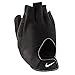 NIKE 9092/13 Wmns Fundamental Fitness Gloves - Guantes de Entrenamiento para Mujer, Talla L, Color Gris y Blanco