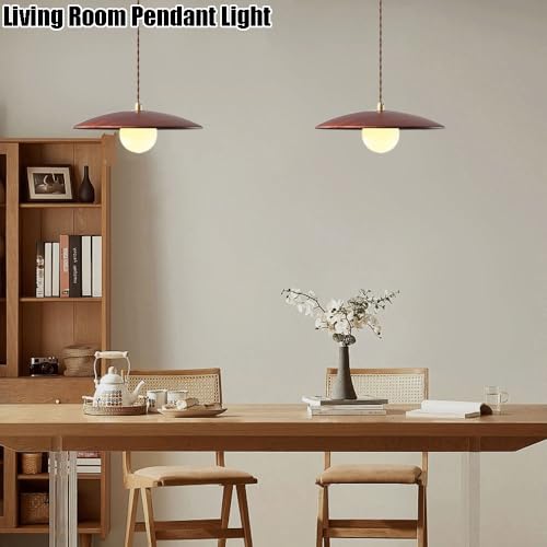 Lámpara colgante creativa de madera G9 para solucionar techos bajos 2