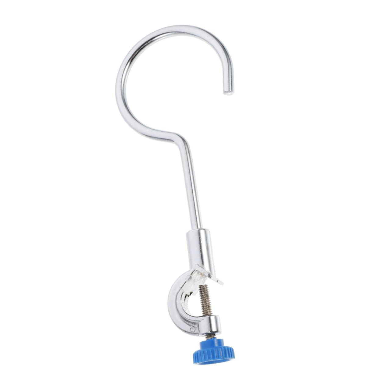 Alipis Funnel Rack Flask Distillation Holder Lab Fastener Funnel Support Clamp Beaker Fastener Lab Stand Distillation Support Clamp Funnel Holder Clamp Stand Beaker Support Silver Iron