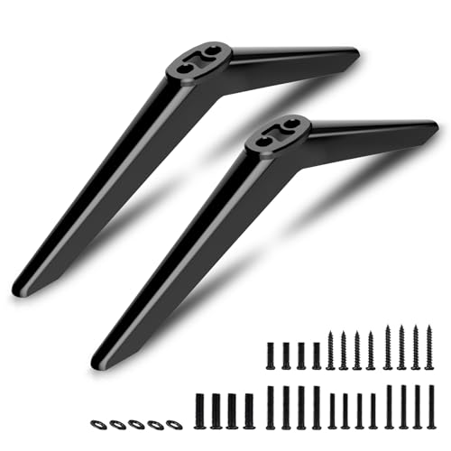 Yaotieci TV Stand for Insignia TV Stand Legs Only for Insignia NS-40DR420NA16 NS-24F201NA23 NS-43DR620NA18 NS-48DR420NA16 NS-55DR710NA17 for Insignia TV Base Stand with Screws Set