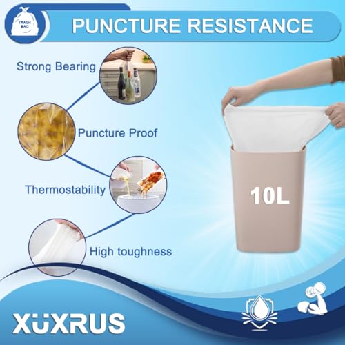 XUXRUS - Sacchetti per la spazzatura da 10 litri