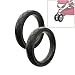 Stroller Wheel Tire Stroller Wheel Tire for Front Customized PU Trye Cover Tubeless DIY Replacement Buggy Accessories