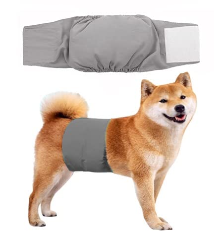 PETANGEL Male Dog Diapers, Washable Doggie Belly Bands for Small Medium Large Dogs,Waterproof Super Absorbent Puppy Wraps Cover Sanitary Nappies Pants Reusable, Belly Bands Dogs (Size: XL) (B0BQ7C89CT) Amazon Price History, Amazon Price Tracker