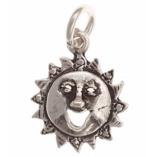 Preisvergleich Produktbild lachende Sonne Anhänger Silber 925