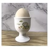 Les tasses à œufs sont capables de soutenir tous les œufs durs de taille en position verticale. Parfait pour utiliser non seulement pour la salle à manger à domicile, mais aussi les restaurants, les fêtes de thé et autres occasions spéciales.