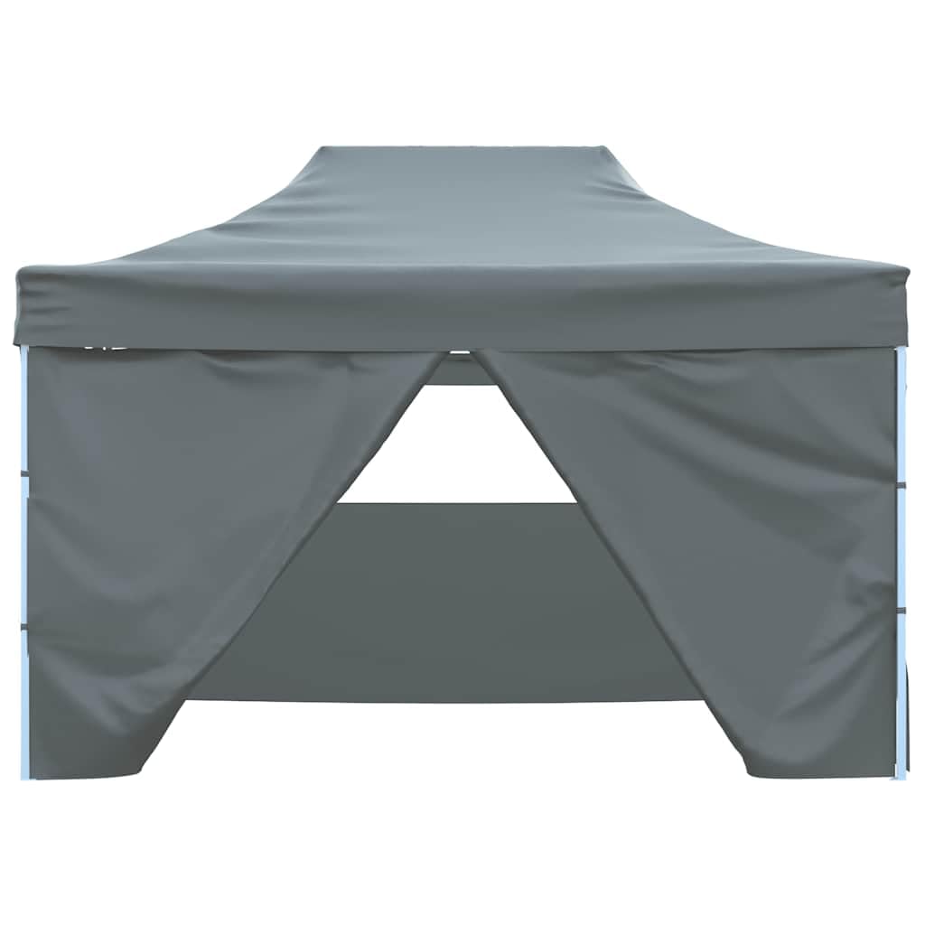 Namiot składany Pop-up 3x4,5 m Szary Antracyt