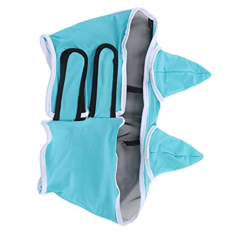 Horse Fly Mask Breathable, Soft Comfortable Breathable Horse Face Mask for Face Protection for Horse, Horse Fly Mask Comfortable Soft Fine Mesh Design Horse Face Mask Horse (Blue)