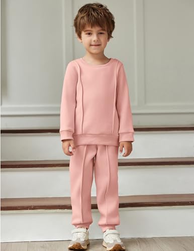 Image of Toddler Boys boys sets ,Long Sleeve Fleece Fall Winter boys sweatsuit