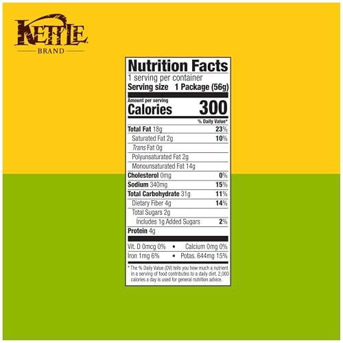 Image of Kettle Brand Jalapeno Chips, 2-ounces (Pack of24)
