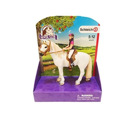 SCHLEICH 42359 – Ridklubb Fritidsryttare med häst