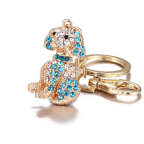 Preisvergleich Produktbild GMTEXTILES Mode Strass Hund Tasche Schlüsselbund