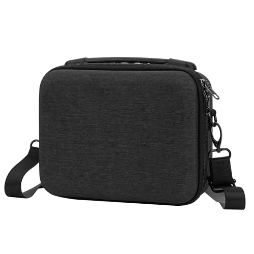 Image of GEEKRIA Desktop Computer Hard Travel Case, Compatible with Apple 2026 Mac mini M5 / 2024 Mac mini M4 / M4 Pro Travel Carrying Bag, Fit for Magic Mouse, Trackpad and Accessories (Dark Gray)