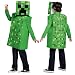 Creeper Classic Minecraft Costume, Green, Small (4-6)