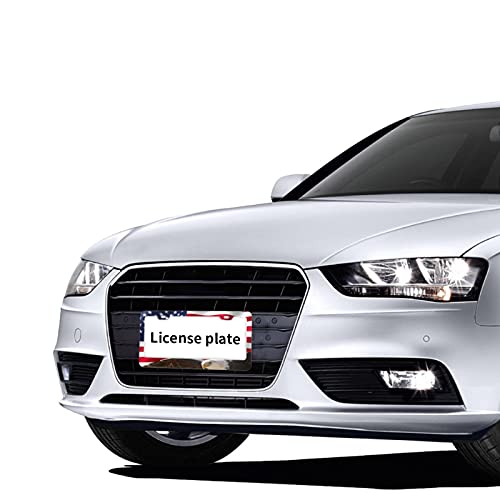 Eagle Usa Flag License Plate Frames Funny Cute For Usa Canada Vehicles Standard Car Tag Cover Holder Quality Aluminum Metal For Women Men Auto Decoration Hardware Included 2 Pack #TOP5