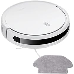 Robot Aspirador Fregadero Xiaomi Xiaomi Robot Vacuum E12, Succión Potente hasta 4000 Pa, Control a través de la aplicación Home, Ruta de Limpieza eficiente, Tanque de Agua Inteligente, Muchos sensores, Cepillo Incluido