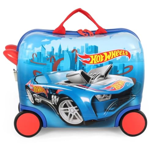 Mala de Viagem Hotwheels Azul