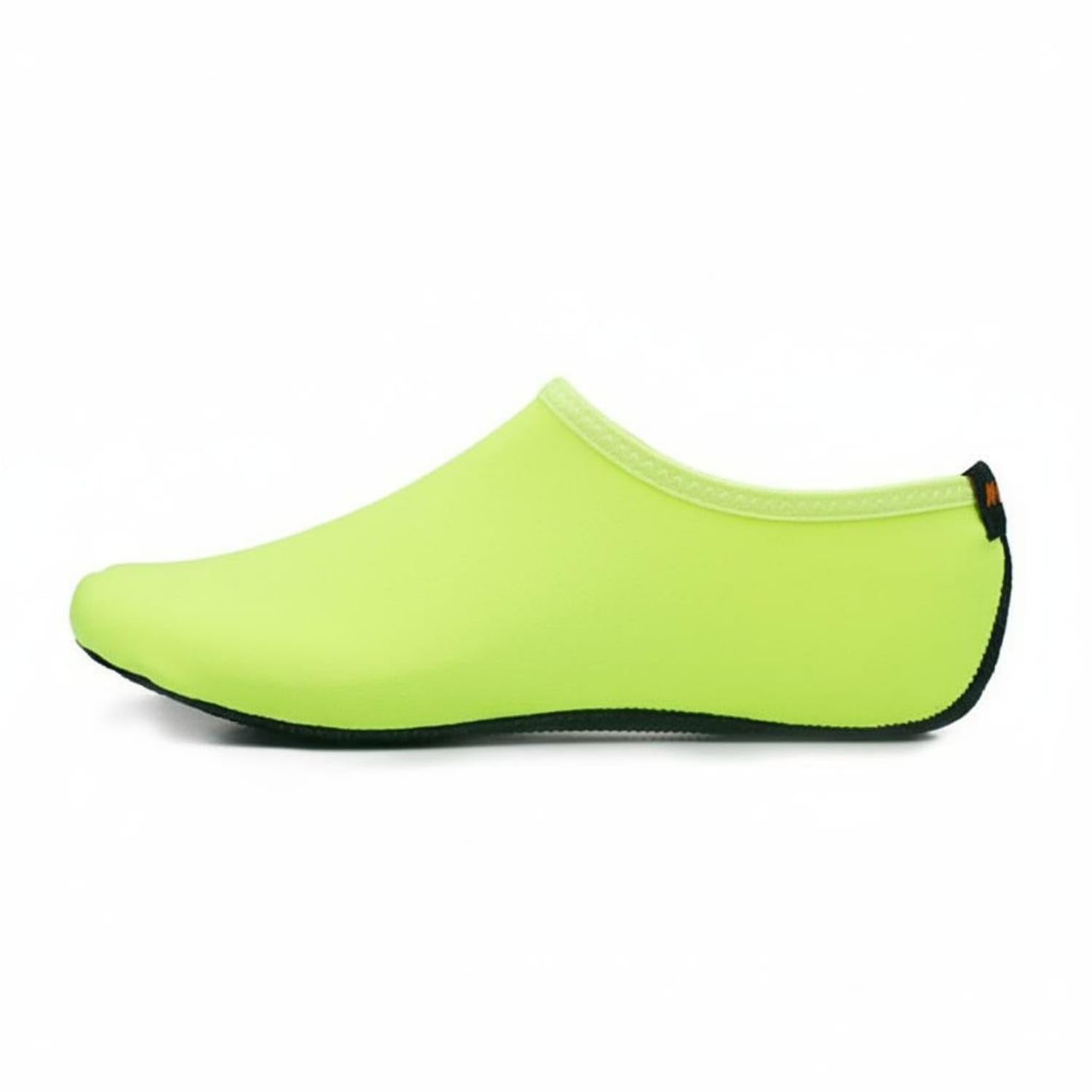 UJEAVETTE Breathable Quick-Dry Water Socks Safeguarding Sole Non-Slip Beach Shoes Wear-Resistant Barefoot Swim Shoes Lightweight for Divers, Surfers, Yogis, Diving, Surfing, Swimming Pool, Green, 3XL-image-31
