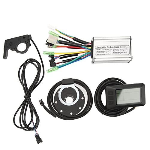 Kit de controlador sin escobillas de motor Kit de controlador sin escobillas con de control LCD7U para motor de 36 V 48 V 250 W