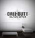 TheStickerStop – Call of Duty Black Ops – pour Enfants Chambre Autocollant Mural - Vinyle Art Mural - Noir, X Large - 57 x 148cm