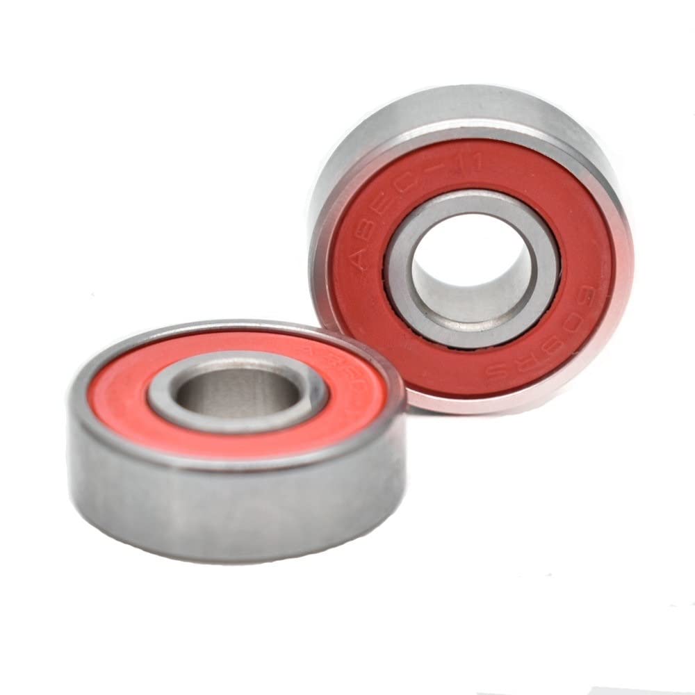 Roulements 10 pièces 608 Inline Roller Skate Roulement de Roue 608 RS 8x22x7mm Planche À Roulements à Billes pour Scooters Longboards
