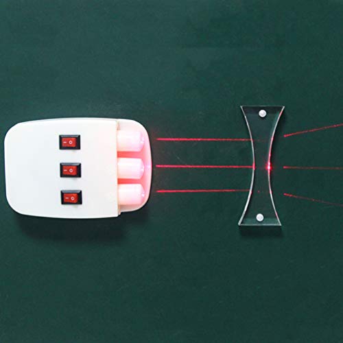 ULTECHNOVO 5 Pcs Conjunto de Prisma de Cristal Ã“ptico Lente de Vidro Ã“ptico Experimentos Ã“pticos