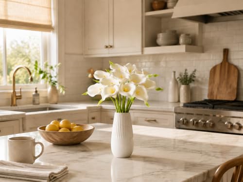 Image of Mandy's 12pcs White Calla Lily Artificial Flowers