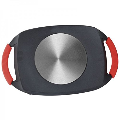PLANCHA GRILL DE INDUCCION 47CM CON REVESTIMIENTO DE PIEDRA