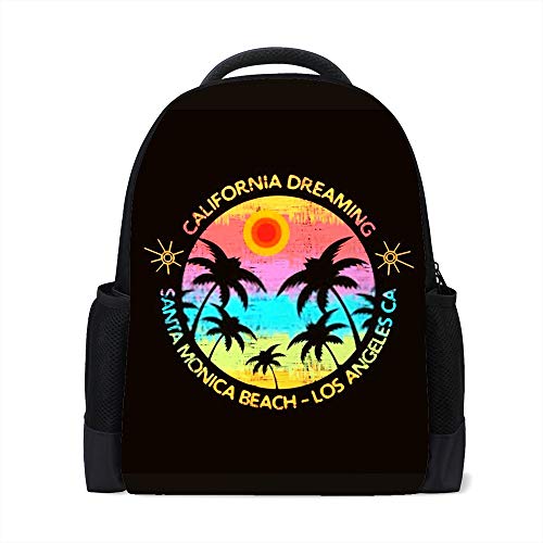 Sac à dos d'école multifonction avec compartiment ordinateur portable 16x11x6 po
