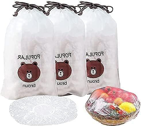 Bolsas de plástico para conservación de productos frescos, fundas de plástico para alimentos, sellado universal para cocina, tapas de conservación