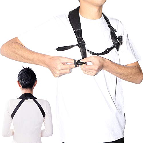 Rayzm Saxophongurt für Erwachsene und Kinder, Doppelschultern-Neopren (SBR) Memory Foam Strap für Sax, Gepolsterter, verstellbarer Gurt für Alto/Tenor/Sopran/Bariton-Saxophone