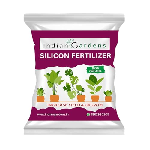 Image of Indian Gardens - Silicon Fertilizer for Plants | Plant Nutrient and Plant Food | Gardening (200 Grams)