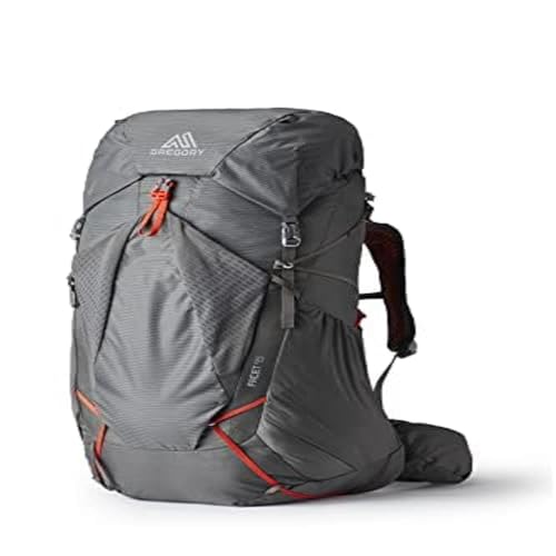 Morrales de senderismo ultraligeros femenino 55L gris