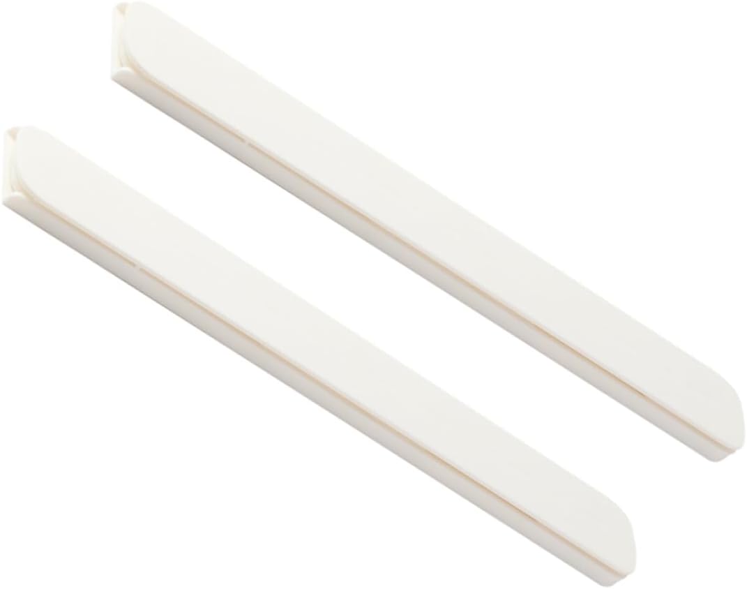 DOITOOL Self Adhesive Plastic Drawer Slides 10inch White Drawer