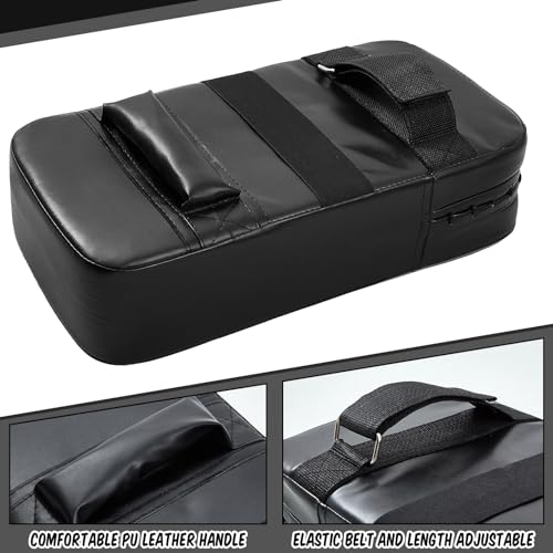 Poen 7 in 1 Taekwondo Kick Pad Boxing Training Equipment Punching Mitts Martial Arts Training Equipment Wrist Band Adjustable Soft Training Pads Set for Karate Muay Thai MMA Training - Image 6